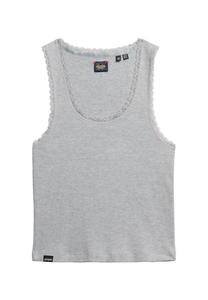 Топ Superdry, пятнистый серый