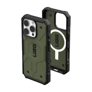 Чехол UAG Pathfinder для iPhone 16 Pro с MagSafe, Olive Drab