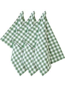 Redbest  Набор из 3 хлопковых кухонных полотенец Nashville, зеленого цвета