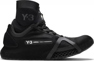 Кроссовки Adidas Y-3 Runner 4D IOW High 'Black', черный