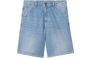 Простые джинсовые шорты Carhartt WIP, светло-голубой