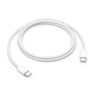 Зарядный кабель Apple 60 Вт USB Type-C, 1 метр, белый (MQKJ3)