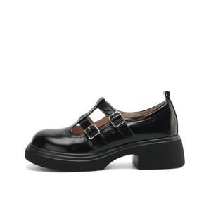 Повседневные туфли 4,5 см женские BOERDIQI, Black