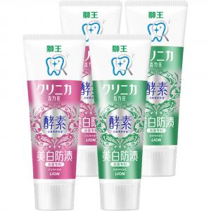 Набор зубной пасты с высокоактивными ферментами для очистки и свежести дыхания 130г*3 LION