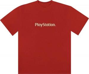 Футболка Cactus Jack by Travis Scott Motherboard Logo IV T-Shirt 'Red', красный