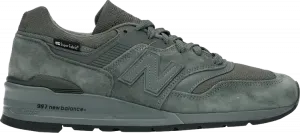 Кроссовки New Balance SuperFabric x 997 Made In USA 'Olive', зеленый