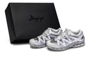 SALOMON Туристические и походные ботинки XT Quest Unisex низкие Silver/Purple/Gray