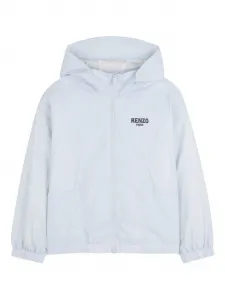 Куртка с капюшоном Kenzo Kids, белый