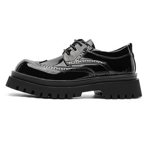 MUYI Мужские повседневные туфли с низким верхом, черные