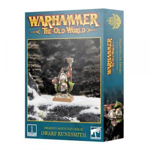Фигурка Warhammer: The Old World – Dwarfen Mountain Holds – Dwarf Runesmith Games Workshop