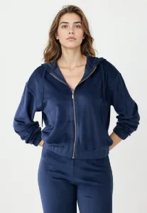 Толстовка с длинными рукавами и капюшоном на молнии Jimmy Key, Dark Blue
