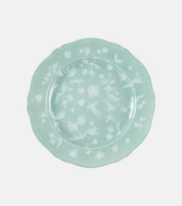 Фарфоровая десертная тарелка x Ginori 1735 Cabana, Sage
