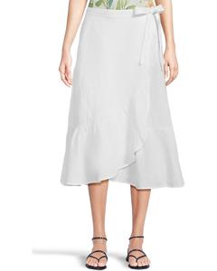 Юбка Tommy Bahama St. Lucia Wrap Pull On Skirt, белый