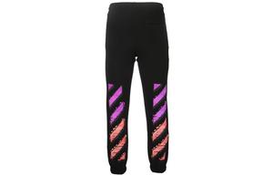 SS21 Вязаные спортивные брюки мужские черные OFF-WHITE