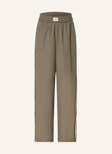 Брюки «Марлен» с галунными полосками Karo Kauer, зеленый