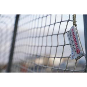 1 пара молодежных сеток для профессиональных игр - размер ячеек 3 мм, размер ячеек 120 мм, цвет: зеленый ROMBULL, зеленый