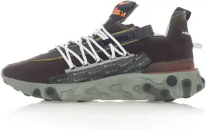 Nike ISPA React WR - черный / серебристый металлик / дымчато-серый, Multicoloured