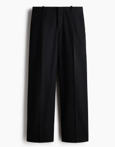 Брюки H&M Loose-Fit Tailored, черный