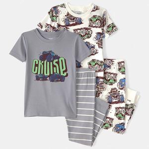Пижамный комплект для мальчика Toddler, 4 предмета Carter'S, Monster Truck