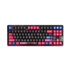 Игровая беспроводная клавиатура Valkyrie VK87, LOKI, чёрный,  английская раскладка