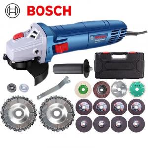 Шлифовальная машина Bosch GWS 700, 700W + насадки, кейс