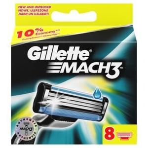 Gillette Mach 3 - картриджи для бритв, 8 шт