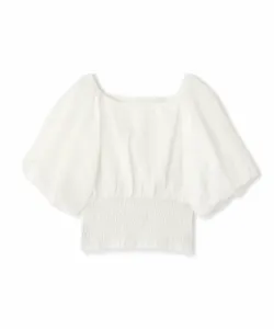 Уменьшенная блузка-баллон Jill By Jill Stuart, цвет White