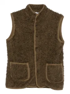 Жилет на пуговицах Labo Art, коричневый