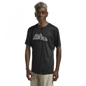 Футболка с коротким рукавом Jack Wolfskin Peak Graphic, черный