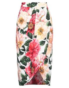 Юбка миди Dolce&Gabbana, белый