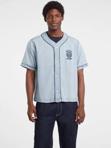 Рубашка на пуговицах Comfort fit GUESS, Navy/Blue Denim