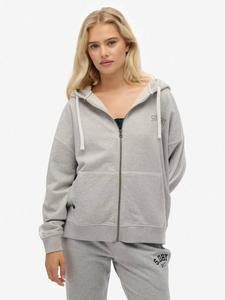 Свободная толстовка с регланной молнией Athletic Essentials Superdry, Glacier Grey Marl