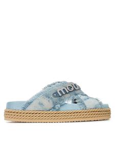 Мюли Criss-cross MU.SW451010K Mou, синий