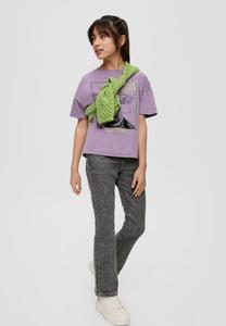 Джемпер MIT LOCHMUSTER IM BOXY-SCHNITT s.Oliver, зеленый