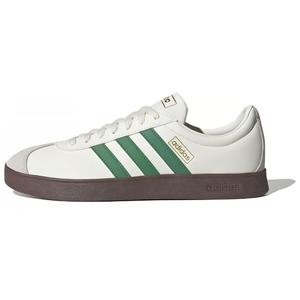 Кроссовки adidas Court Skateboarding Shoes Unisex Low-top White/green, зеленый