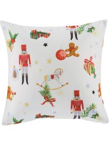 Erwin Müller Наволочка бело-красного цвета