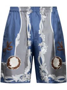 Шорты с принтом «Медуза Камея» Versace