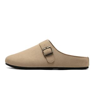 WARRIOR Бесшумные противоскользящие и быстросохнущие закрытые тапочки мужские хаки, цвет Khaki