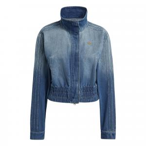 TRACKTOP Джинсовая Куртка Женская Adidas Originals, denim синий