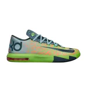 Кроссовки Nike KD 6 GS 'Liger', зеленый