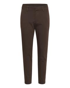 Узкие брюки-чинос Kaffe KALea, шоколадный