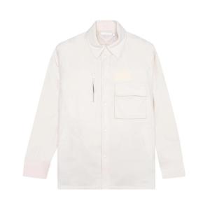 Рубашка Helmut Lang Flannel Shirt 'White', белый