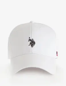 Бейсболка U.S. Polo Assn. Mens Center Small Logo, белый