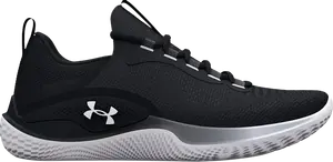 Кроссовки Under Armour Wmns Flow Dynamic Black White, черный