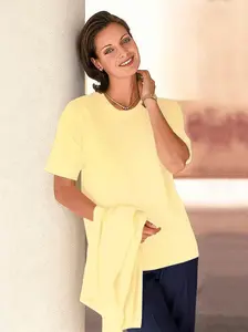 Классический вязаный свитер "Твинсет" Classic, желтый