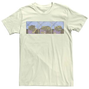 Мужская футболка с изображением Губки Боба Квадратные Штаны Fish Sips Drink Meme Nickelodeon