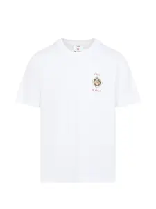 Футболка с принтом Casablanca, белый