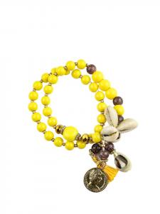 Collezione alessandro Браслет «Бангалор» желтого цвета