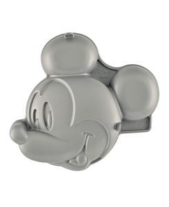 Форма для выпечки торта в виде Микки Мауса из литого алюминия, 11 дюймов, 3D Farberware, Gray