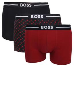Трусы 3 шт. Boss, красный